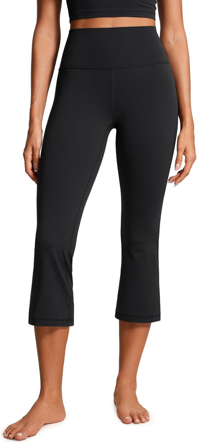 CRZ YOGA Butterluxe Capris Flare Leggings 23" | Amazon (US)