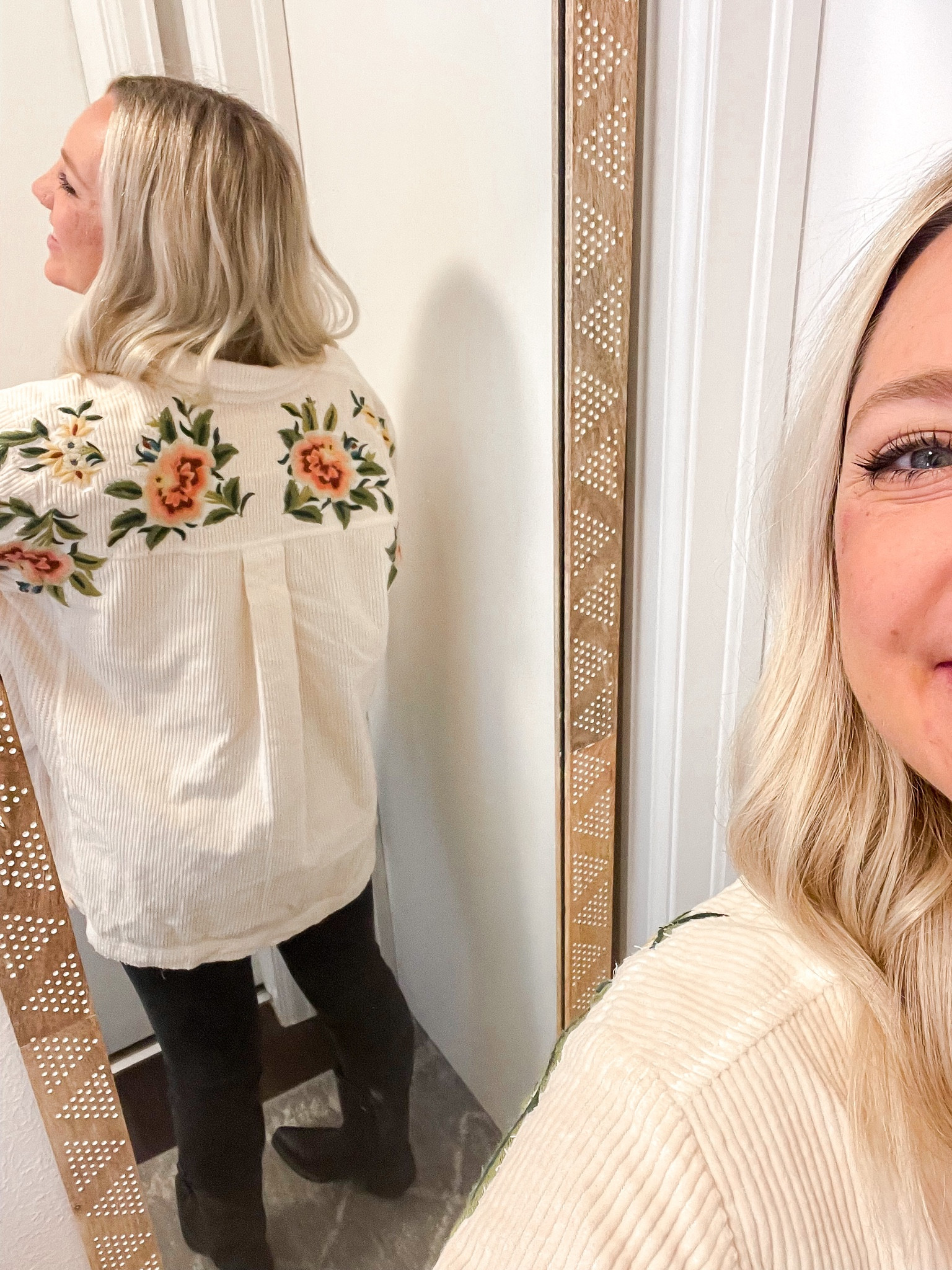 got this top when it was sale on sale 🤙🏽
top: XS
jeans: tts 
boots are Justin