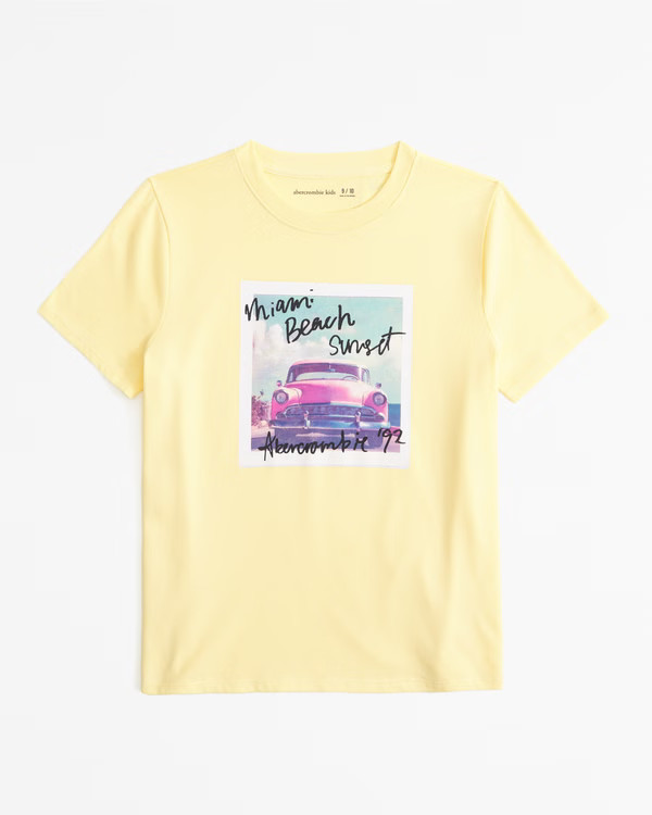 oversized graphic logo tee | Abercrombie & Fitch (US)