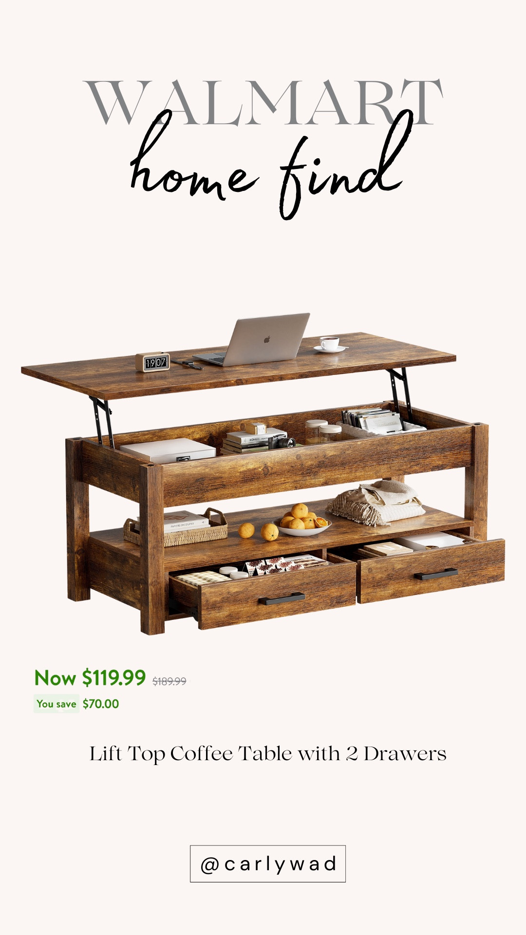Sale on Amazon coffee table!

#LTKSaleAlert #LTKStyleTip #LTKHome