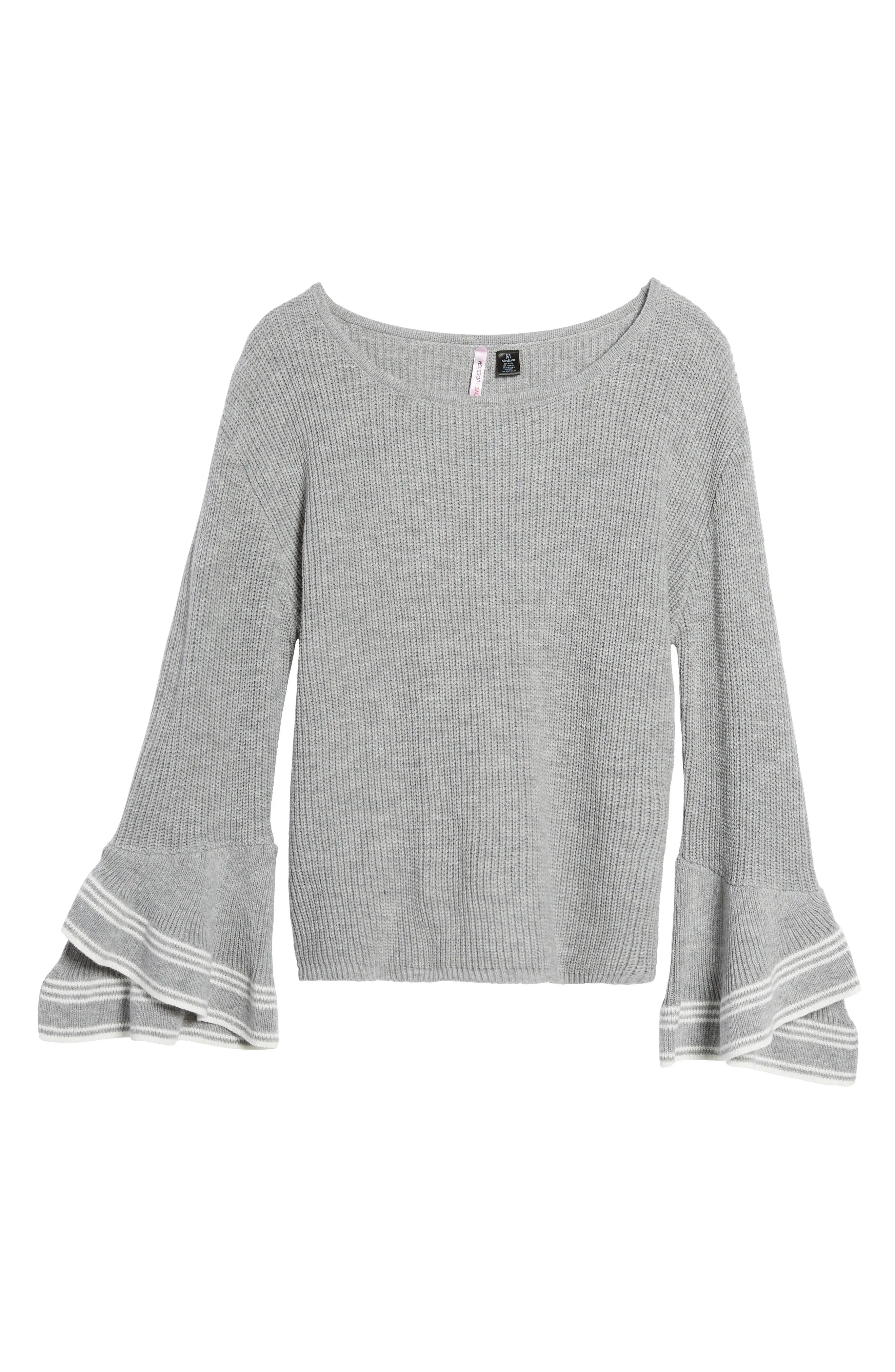 Double Ruffle Sleeve Pullover | Nordstrom