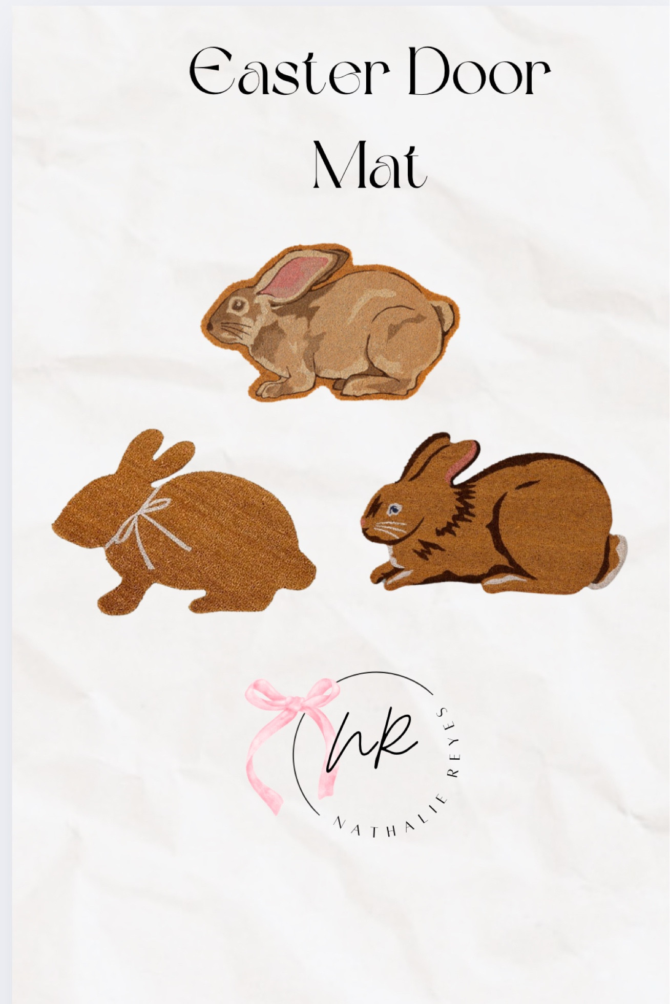 Easter Door Mat💫🐇 #easter #easterdoormat #doormat #easterdecor

#LTKSeasonal #LTKHome