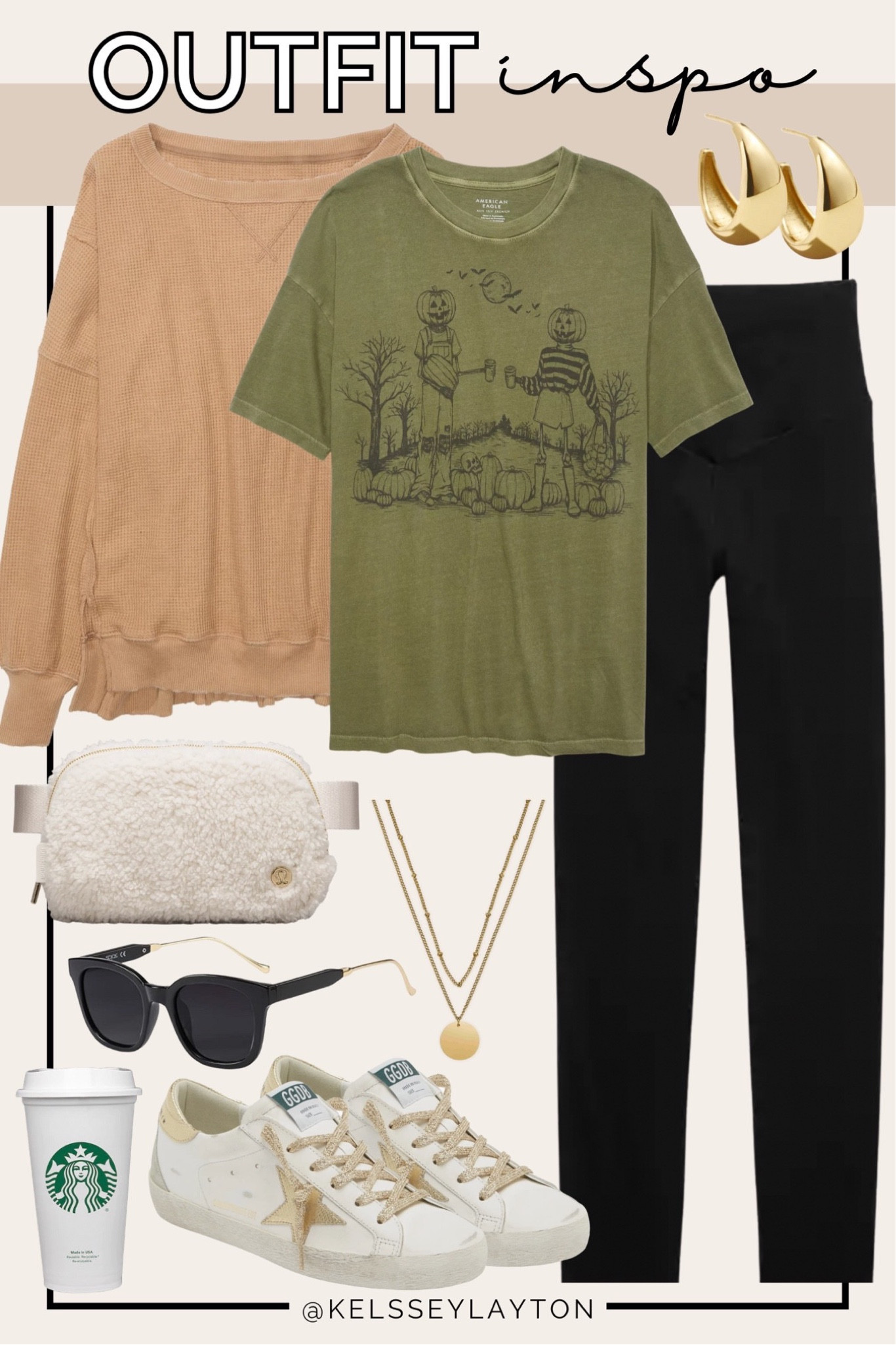 LTK sale, aerie outfit on sale, Halloween graphic tee 

#LTKsalealert #LTKfindsunder50 #LTKSale