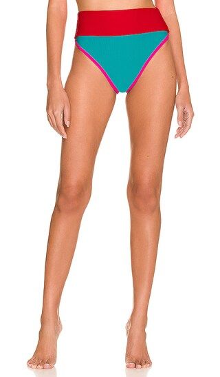 Emmy Bikini Bottom in Cabana Colorblock | Revolve Clothing (Global)