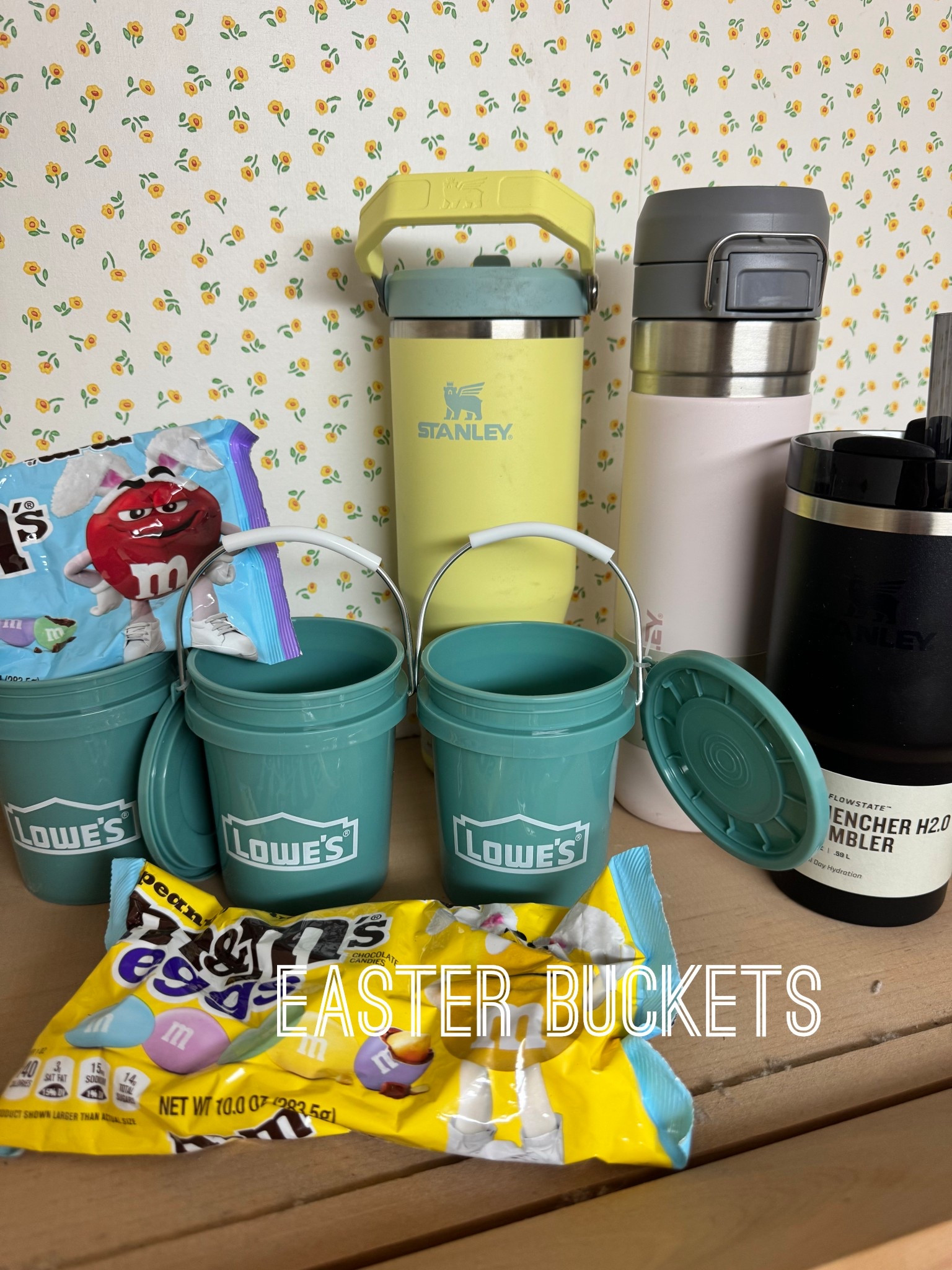 Did someone say Easter buckets? 🐣💛

tiny buckets + tumblers from @lowes and candy from Walmart = the easiest, cutest Easter setup 🙌🏼 buckets are perfect for the sweets + little goodies, and the cup is the “big gift” moment

linking everything to recreate this Easter idea 💐

#ltkgiftguide #easterideas #easterbaskets #lowesfinds #walmartfinds #momlife #giftideas #springgifts

#LTKKids #LTKmomlife #LTKSeasonal
