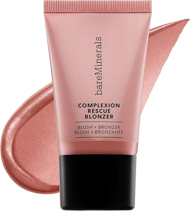 bareMinerals Complexion Rescue Liquid Blonzer, Blush & Bronzer Hybrid, Bronzer Blush for a Sun-Ki... | Amazon (US)
