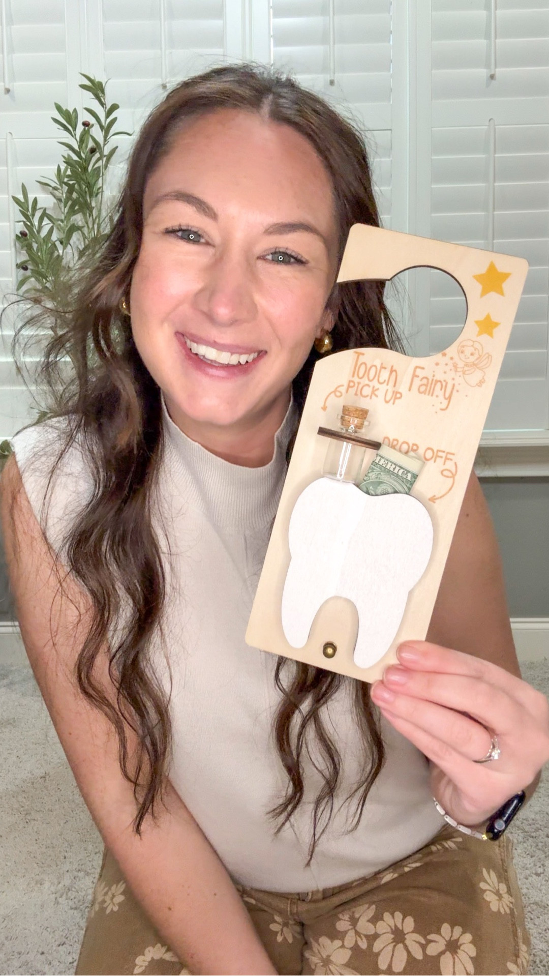 How adorable is this door hanger for the tooth fairy! Ready to put this to use tonight since my sweet girl lost her first tooth! 

#toddler #daughter #kids #memories #momlife #Amazon #toothfairy 

#LTKKids #LTKstorytime #LTKmomlife