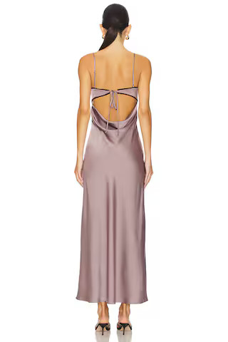 Lee Dress in Taupe | Revolve Clothing (Global)