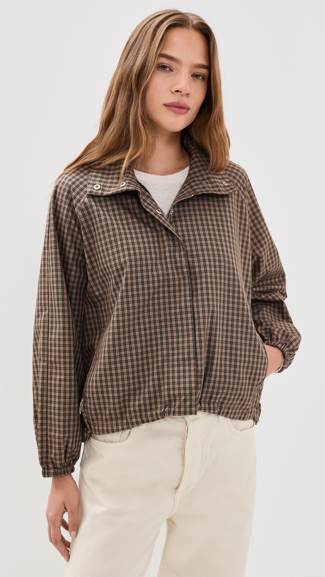 Funnel Neck Windbreaker Jacket | Shopbop