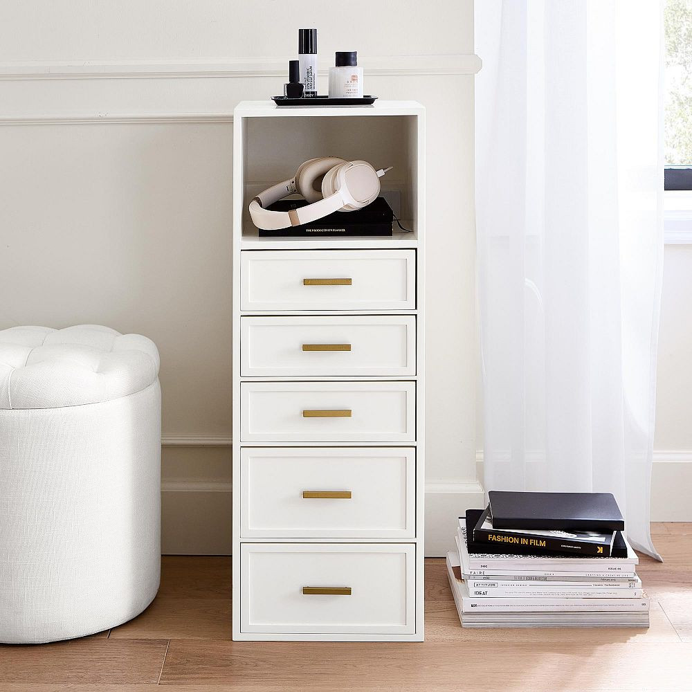 Glam Charging Storage Tower with AC Plug and USB A/C (33") | Pottery Barn Teen