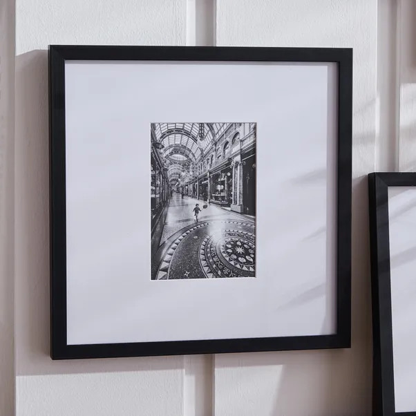 Black Oversized Mount Square Photo Frame | Dunelm (migrated)