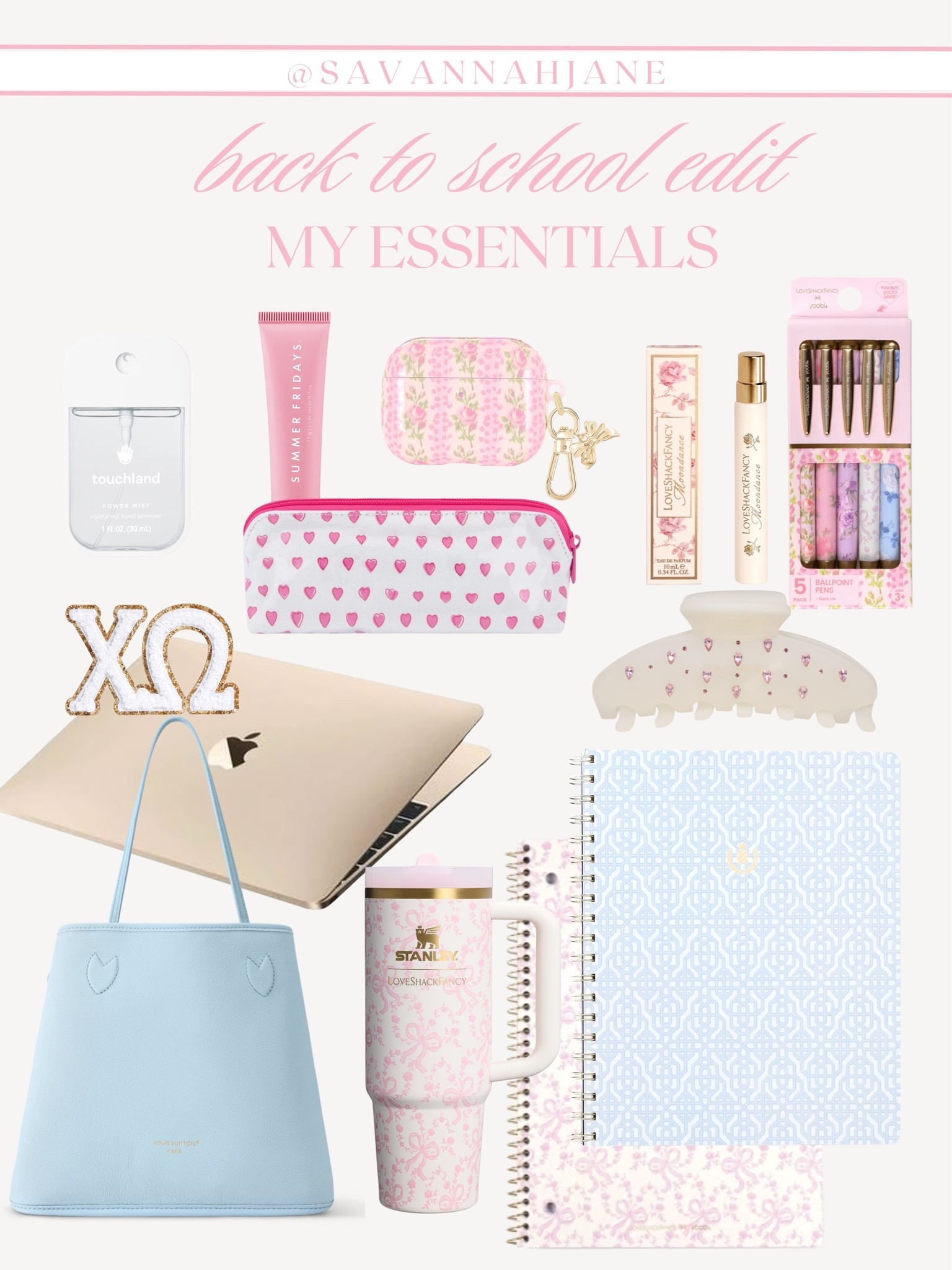 Back to school favs | back to college | school supplies | LoveShackFancy x target school supplies | preppy school supplies | back to school essentials | ltk u | college girl essentials

#LTKU #LTKKids #LTKSeasonal