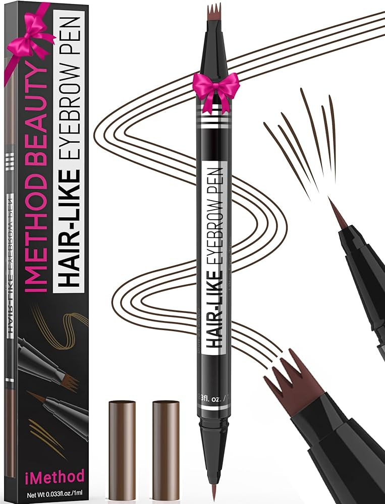 iMethod Microblading Eyebrow Pen - Eyebrow Pencil Magical 2-in-1 Dual-Ended Eye Brow Pencils for ... | Amazon (US)