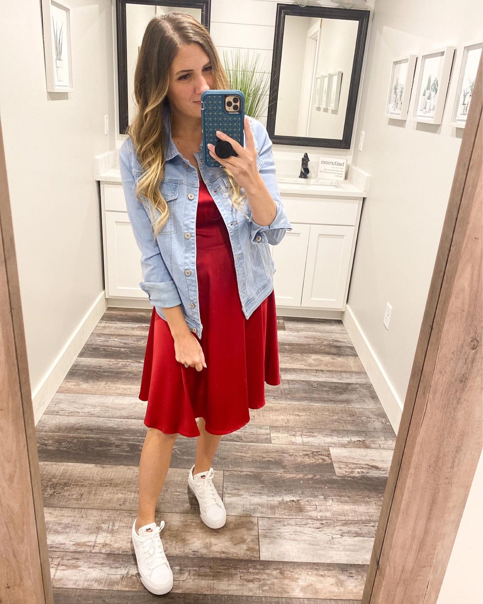 Keeping it casual with *that* red dress 🤗 valentines outfit date night  

#LTKstyletip #LTKFind #LTKunder50