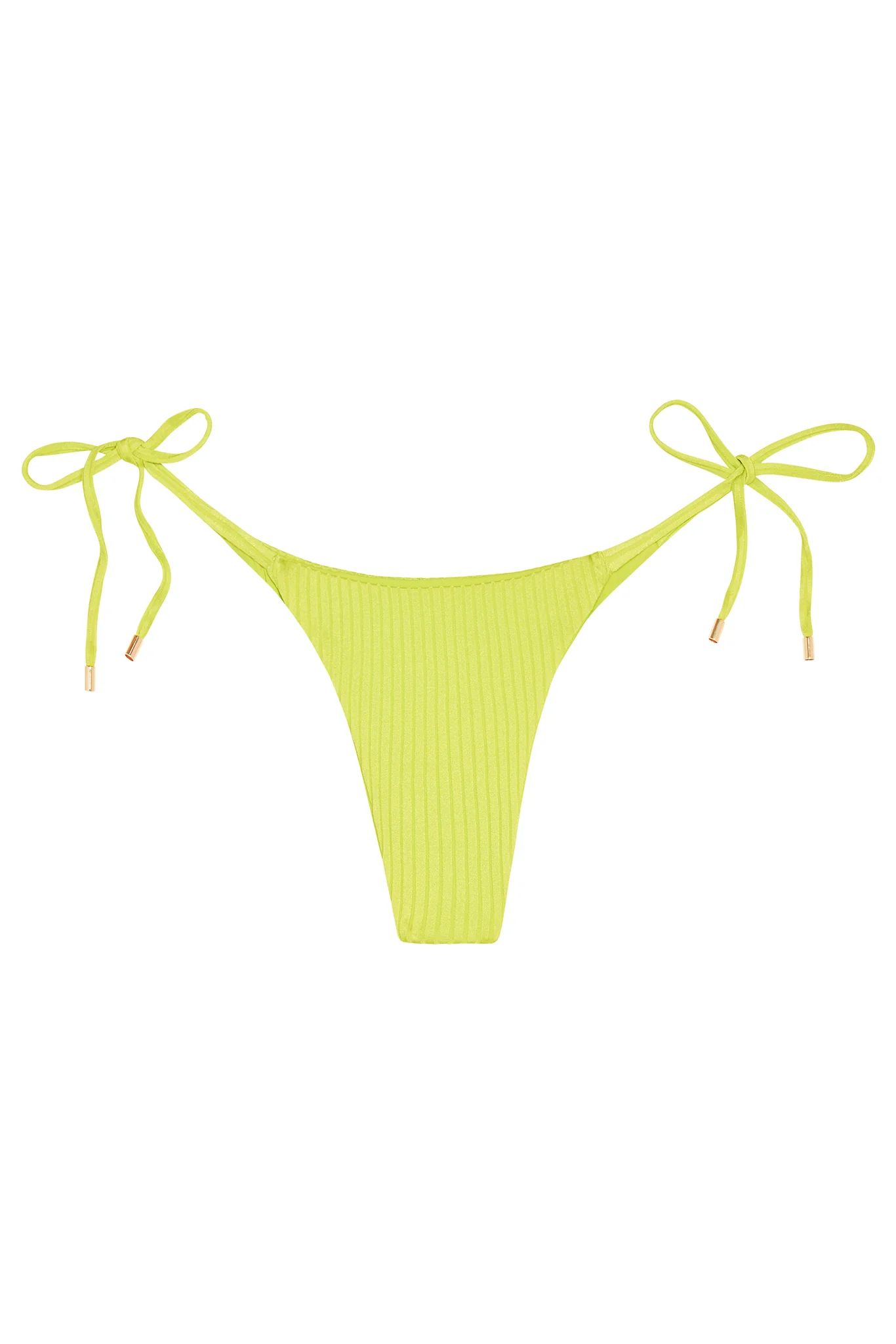 Palma Bottom - Zest Wide Rib | Monday Swimwear