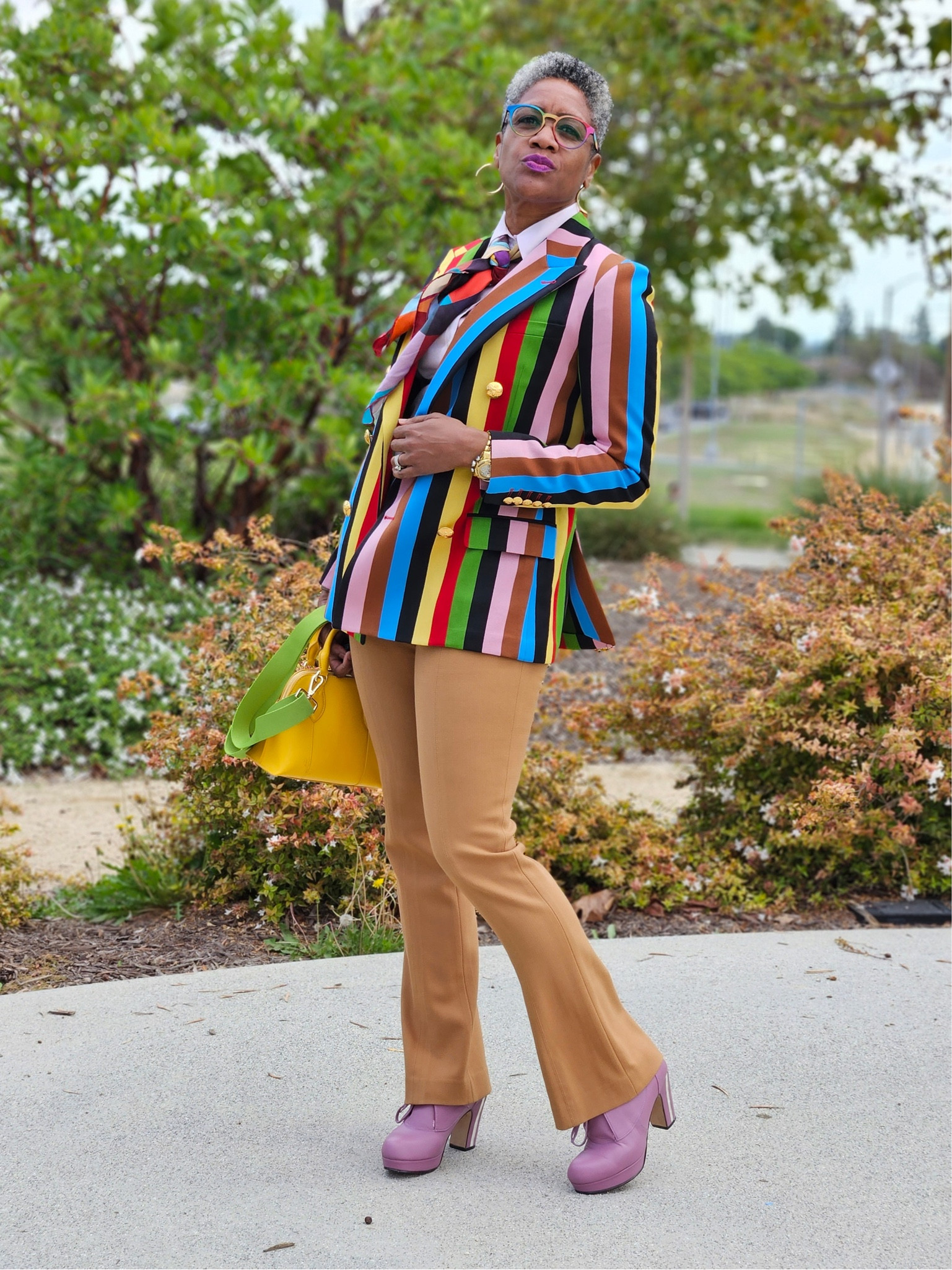 Bringing color to Fall style.

#LTKSeasonal #LTKover40