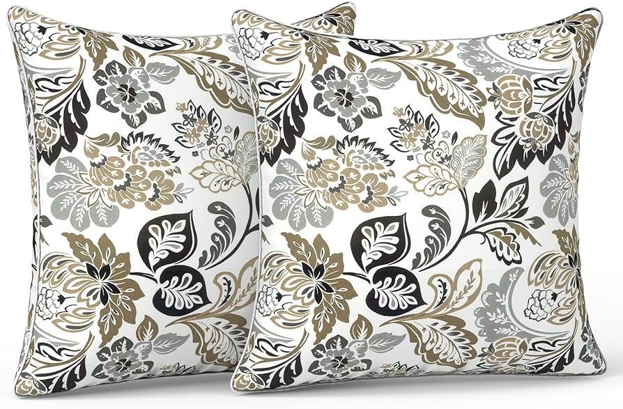 LVTXIII Outdoor Pillow Covers 20x20 Patio Waterproof Throw Pillow Cases Fade Resistant Accent Pil... | Amazon (CA)