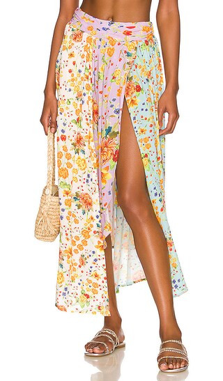 Kayle Bouk Skirt in Multicolor | Revolve Clothing (Global)