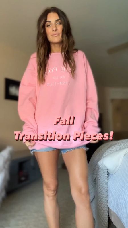 Fall transition pieces- most on sale! Use code Postie30 for 30% off the sweatshirt 

#LTKfindsunder50 #LTKsalealert #LTKfindsunder100