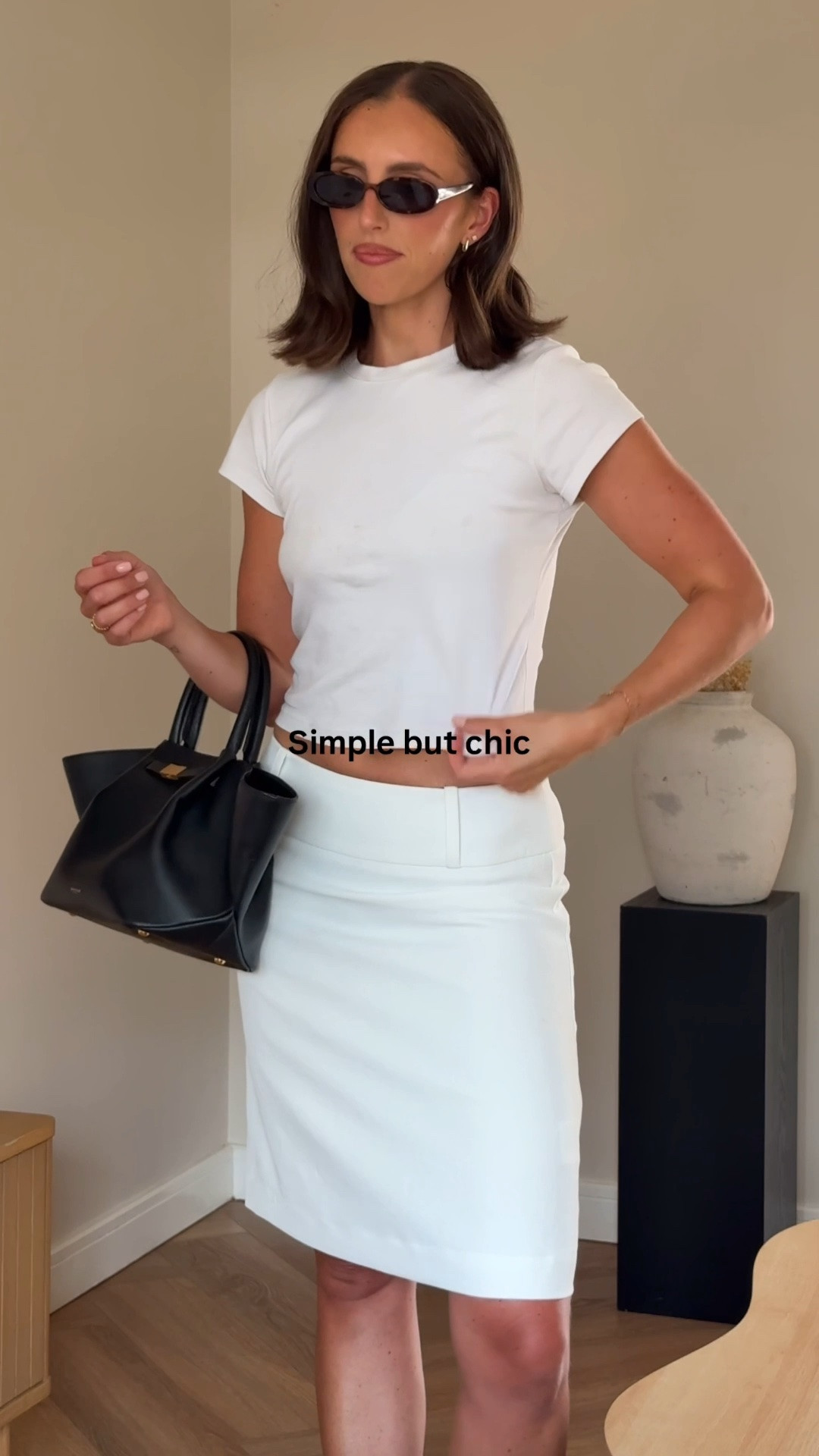Simple but chic🤍 the skirt is kookai which I can’t link but I’ve linked some similar ones that will give the same look!

#LTKuk #LTKsummer #LTKstyletip