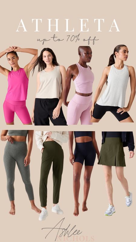 Athleta up to 70% off!! Loving these styles for the summer - the workout tops are so cute!!

Athleta, on sale, athletic wear, workout outfits, workout tops 

#LTKSeasonal #LTKsalealert #LTKfitness