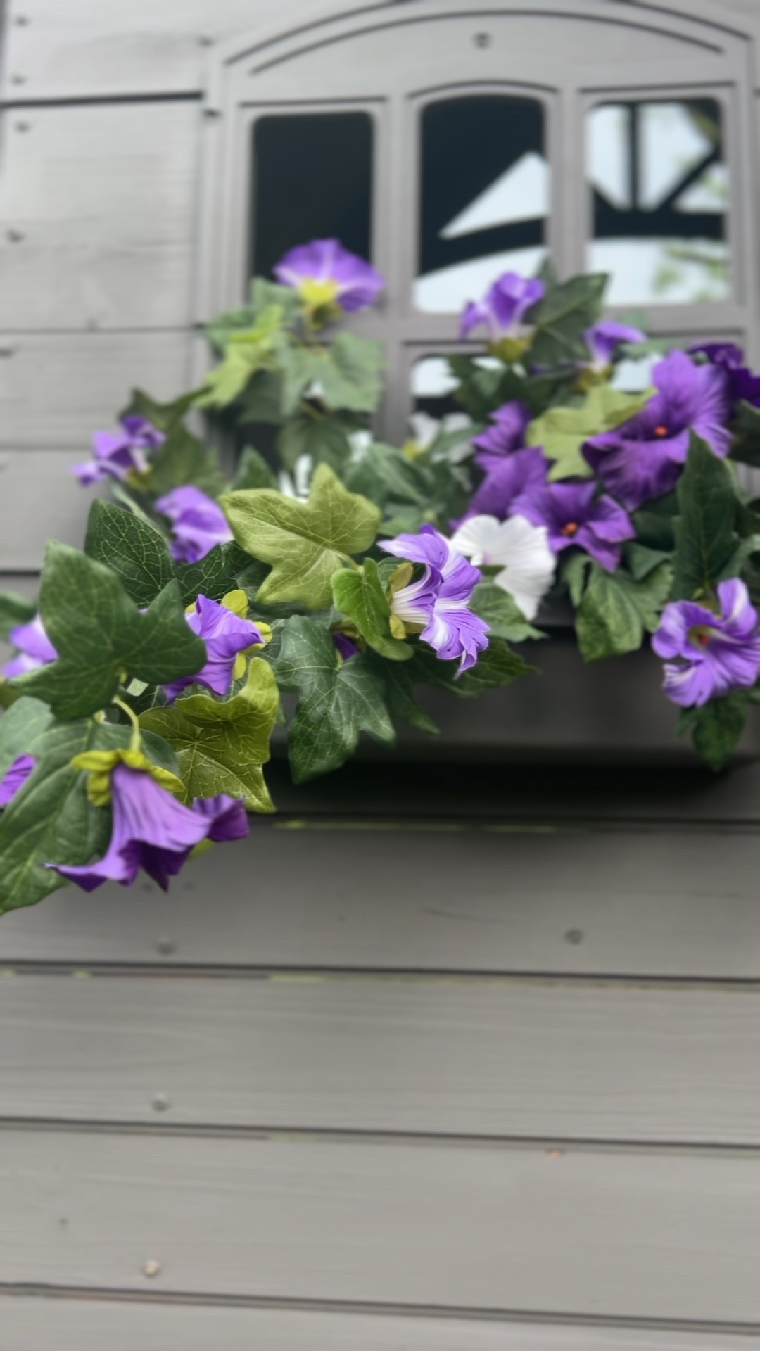These held up so well last summer! Minimum fading, if that! Faux flowers for the win! Our jungle gym is in direct sun all day long - keeping flowers here has always been quite the task, so these faux petunias were the perfect buy! #LTKSummerEdit 
#liketkit #LTKFindsUnder50
#LTKSpringSale 



#LTKSeasonal #LTKSaleAlert #LTKHome