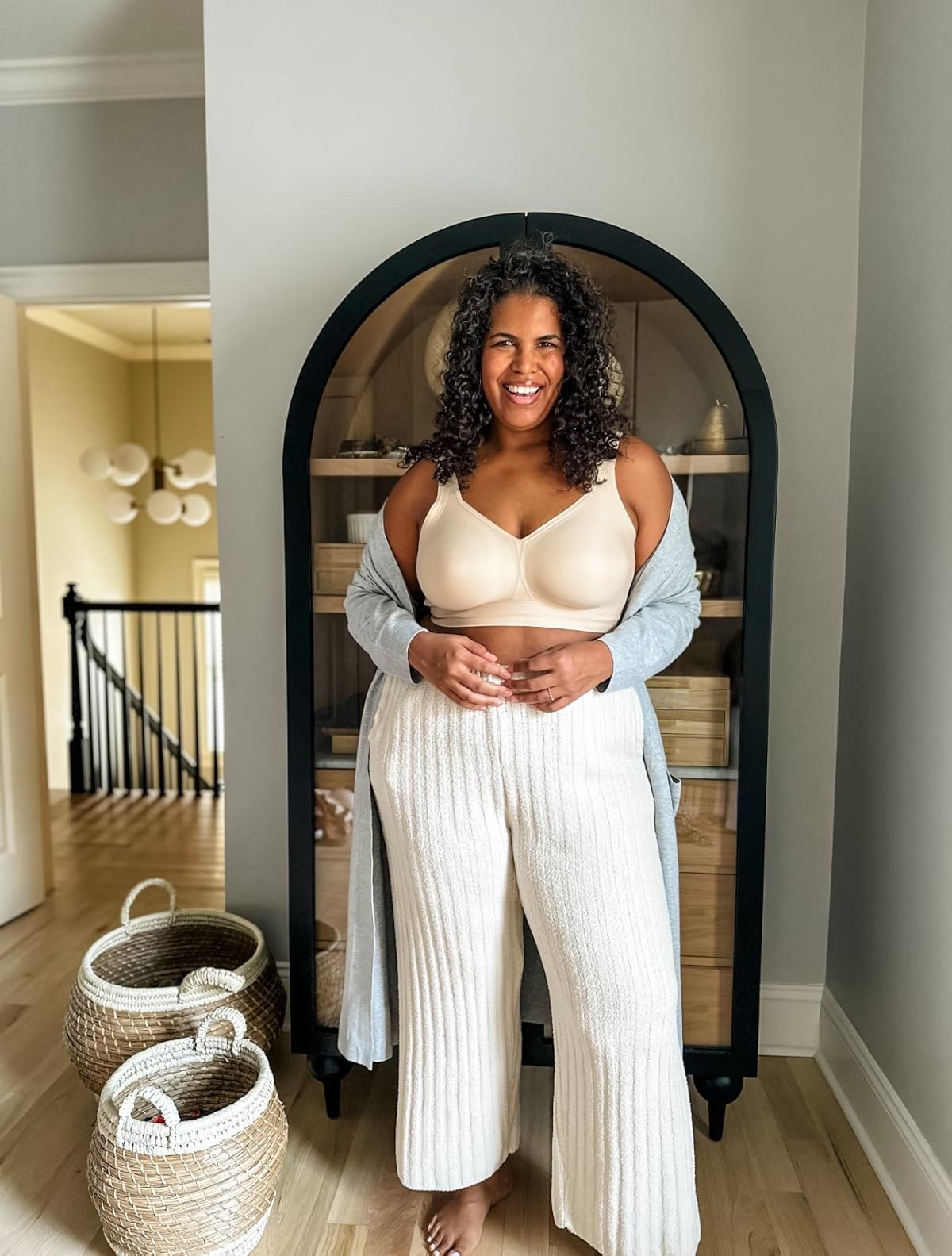 The best bra and shapewear that doesn’t dig in and offers all day support. The shapewear comes in an underwear or longer short option. The bra has thick straps and a wide band for the ultimate support!

#LTKootd #LTKHoliday #LTKPlusSize