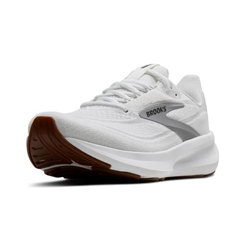 Brooks Men’s Revel 9 Neutral Running & Walking Shoe - White/Grey/Black - 13 Medium | Amazon (US)