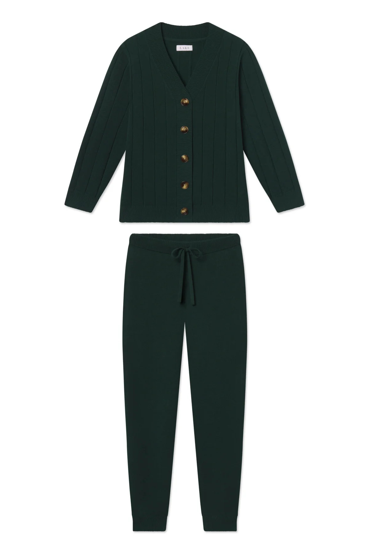 Vesper Jogger Set in Conifer | Lake Pajamas