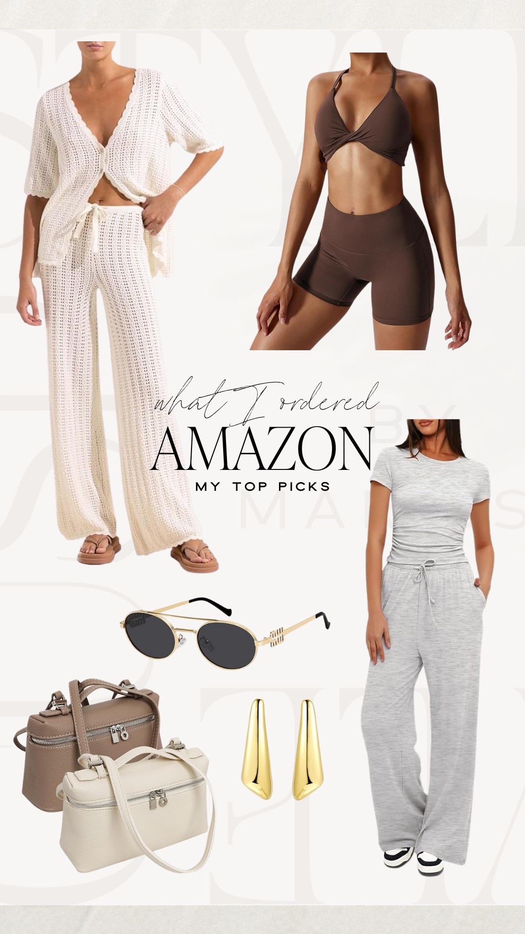Some of my top pick styles for Spring & Summer from Amazon 🐚 

Amazon fashion, Amazon style, spring style, spring outfit, summer style, summer outfit, beach coverup, swim coverup, designer bag look for less, loungewear, look for less sunglasses, biker shorts set, Amazon activewear 

#LTKStyleTip #LTKActive #LTKItBag