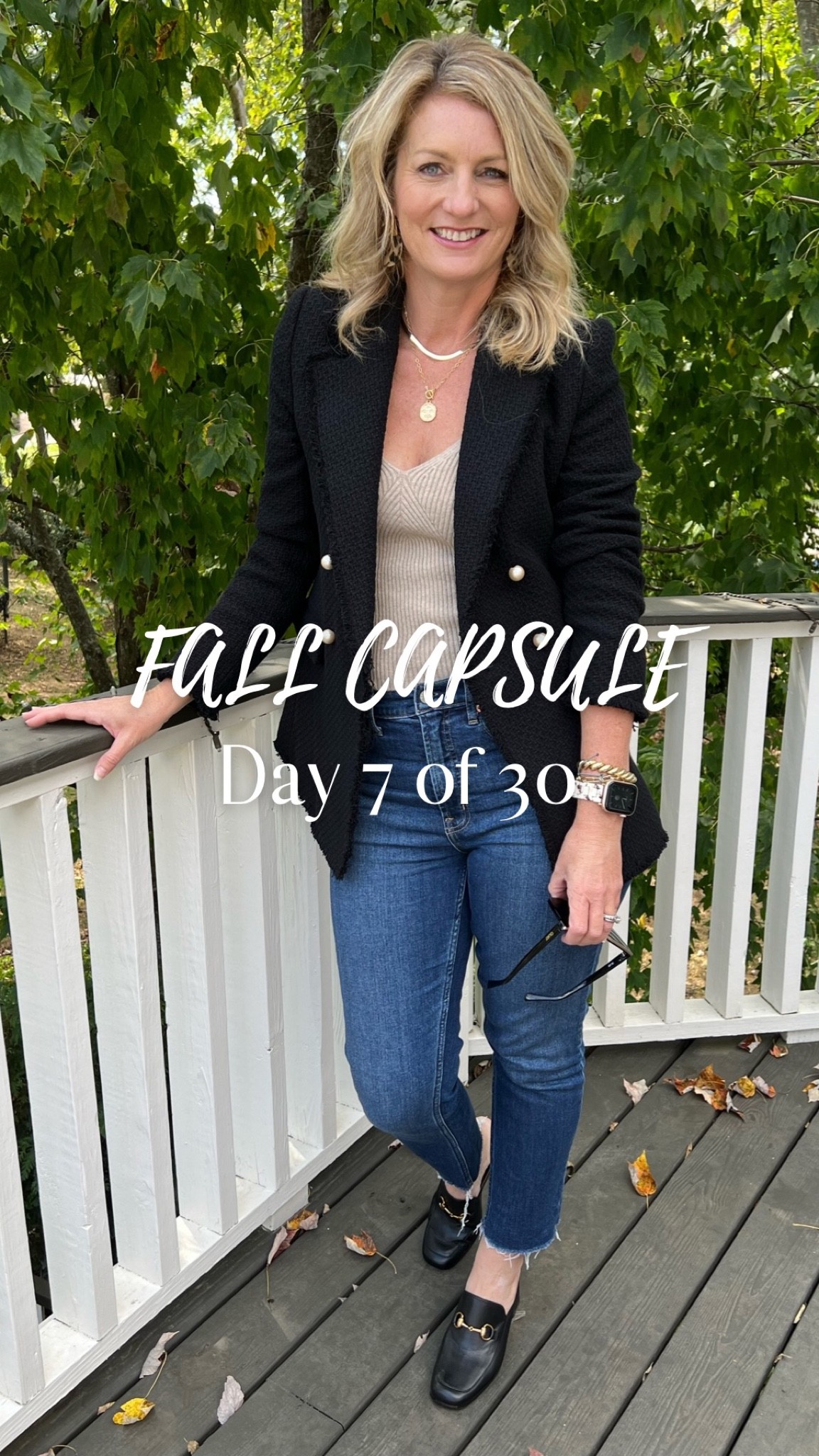 🍂FALL CAPSULE STYLED LOOKS 

Day 7!!  A fabulous blazer and jeans look 👌🏻

#LTKstyletip #LTKSeasonal #LTKworkwear