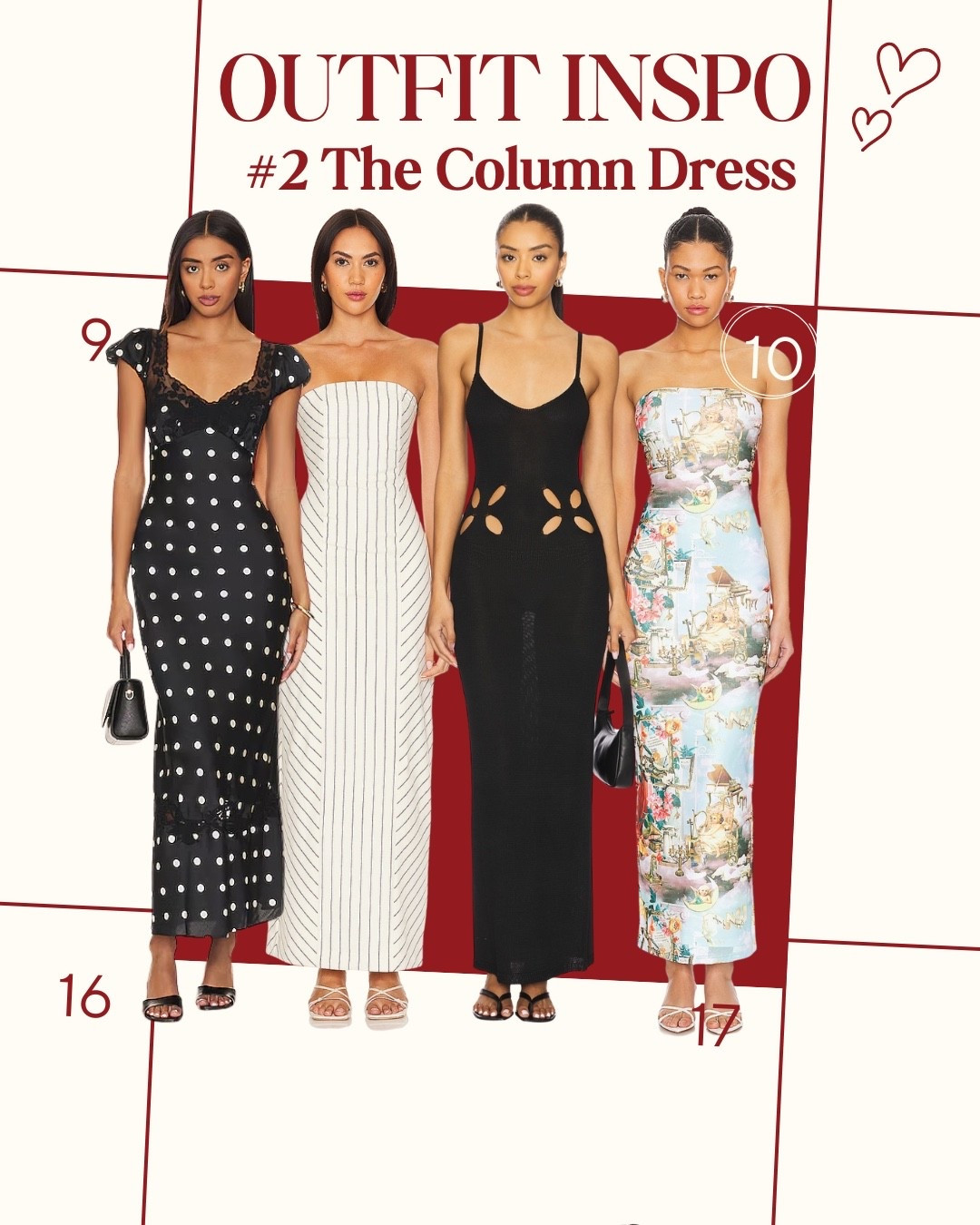 ⚜️REFRESHING YOUR WARDROBE: START W/ THESE 5 PIECES ⬇️
#2️⃣ THE COLUMN DRESS

#LTKdayinmylife #LTKootd #LTKSeasonal
