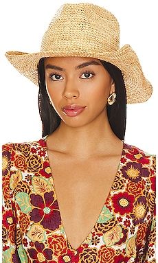 Nikki Beach Carrera Hat in Natural from Revolve.com | Revolve Clothing (Global)
