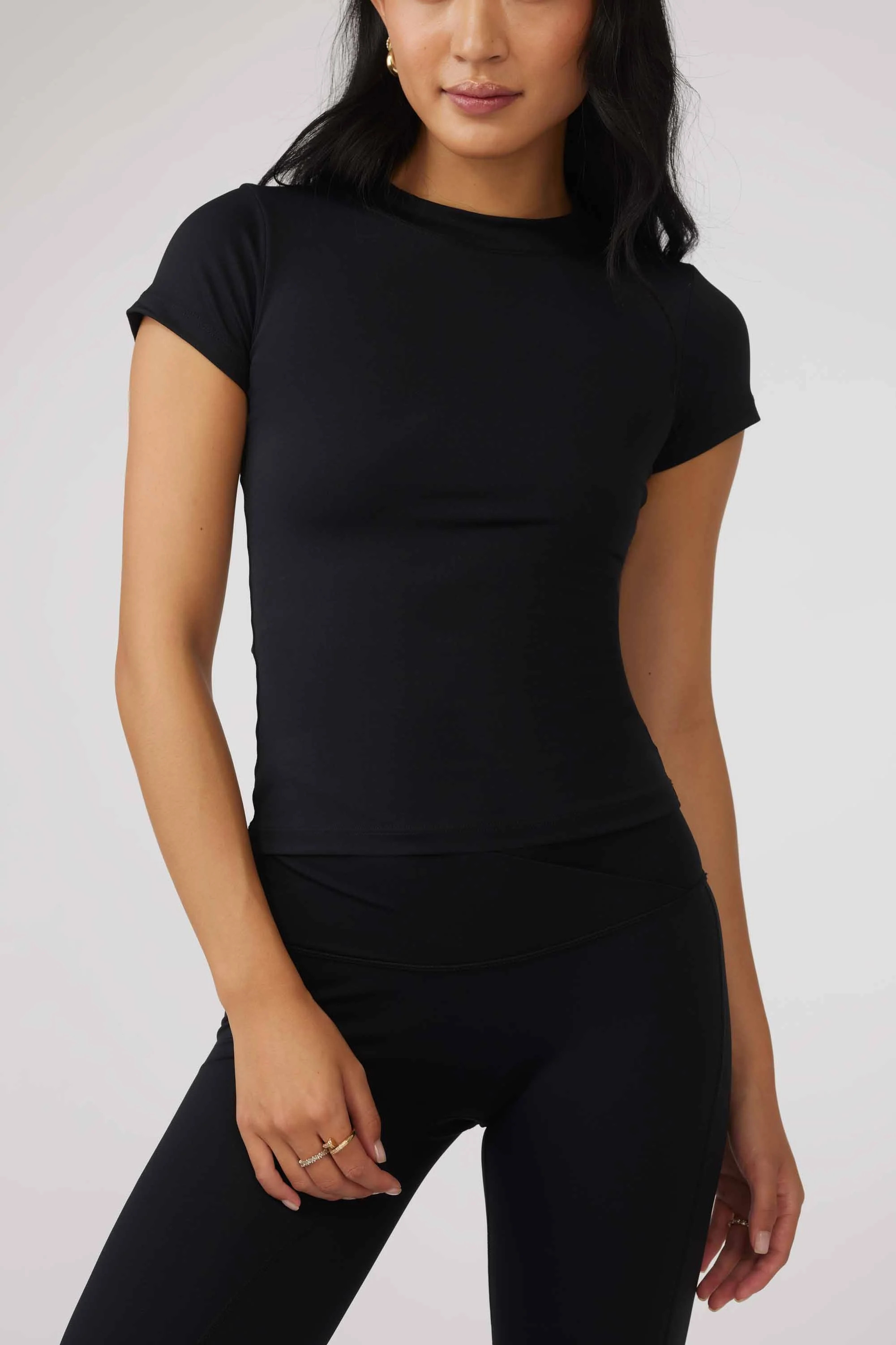 SECOND SKIN TEE - BLACK | Another Version