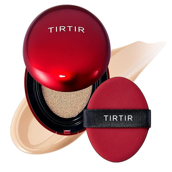 TIRTIR Mask Fit Red Cushion Foundation | Full coverage, Weightless, Skin fit, Satin Glow Finish, ... | Amazon (US)
