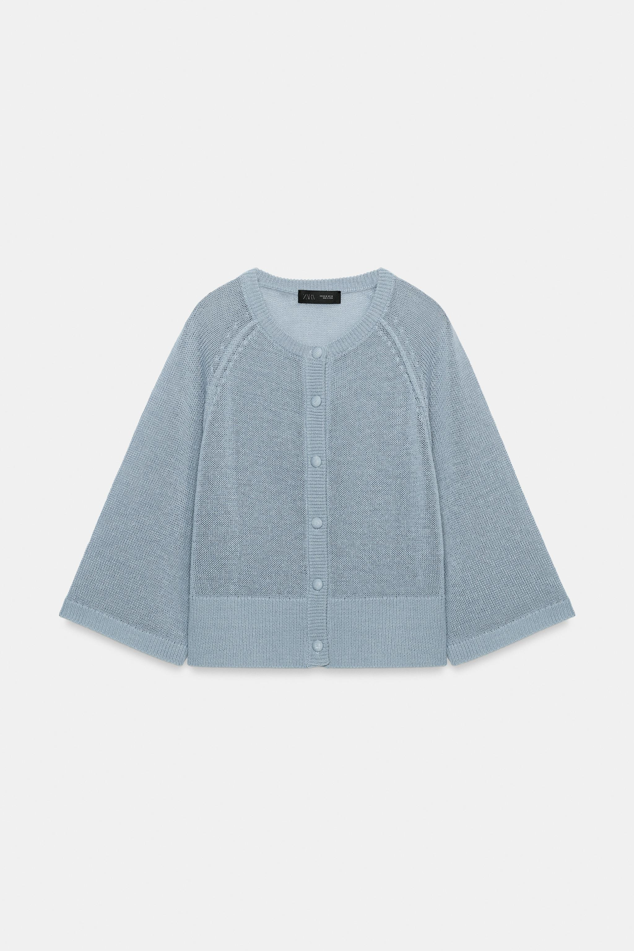 RUSTIC KNIT JACKET | Zara US