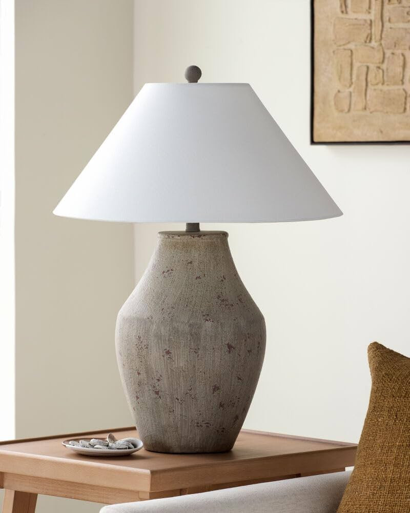 Mark&Day Table Lamps, Paarlo Global Bedside Table Lamp for Nightstand Bedroom, Living Room or Off... | Amazon (US)