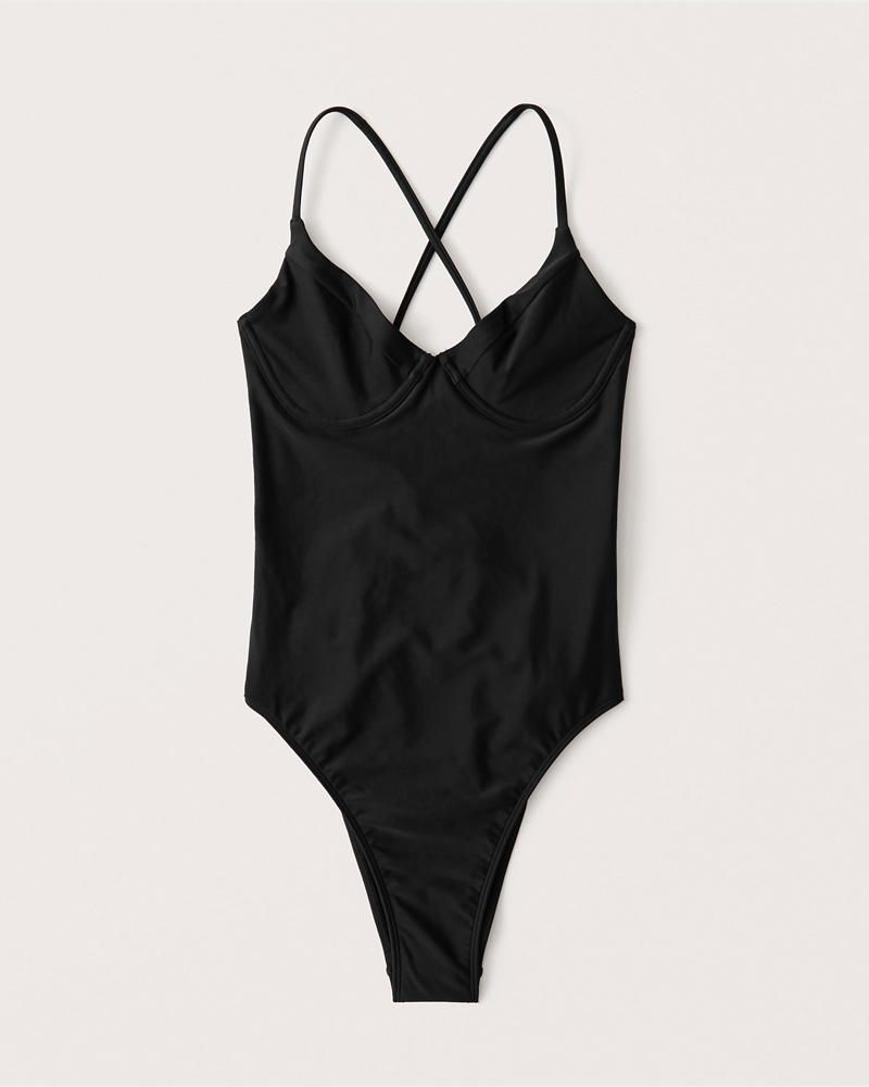 Underwire One Piece Swimsuit | Abercrombie & Fitch (US)