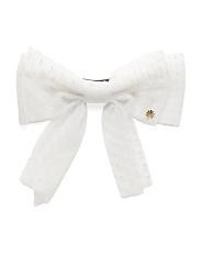 Swiss Dot Sheer Bow Barrette | Stocking Stuffers | TJ Maxx