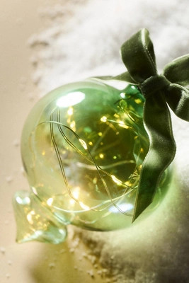 Stellar Glass Light-Up Ornament | Anthropologie (US)