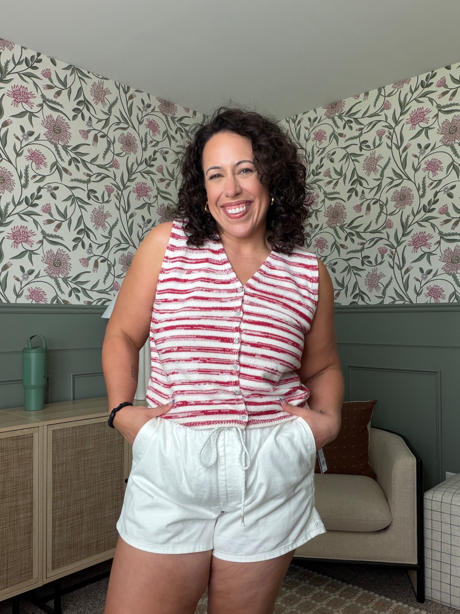 @Target outfit of the day for summer! Amandareederblog is wearing size large on the bottom and medium on top! 

4th of July outfit inspo summer outfit inspo 

#LTKMidsize #LTKootd #LTKSeasonal