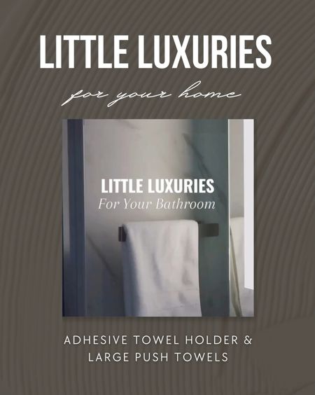 Little luxuries for your bathroom 🛁✨  Make your bathroom feel more luxurious with these simple hacks!  These jumbo sized towels are super plush and such a luxurious touch to add to your bathroom 🫧  Bathroom luxuries, Luxurious bathroom tips, Towel folding hacks, Organization hacks, Little luxuries, Home spa, Bathroom decor ideas, Little luxuries for the home 

#LTKVideo #LTKfindsunder50 #LTKhome