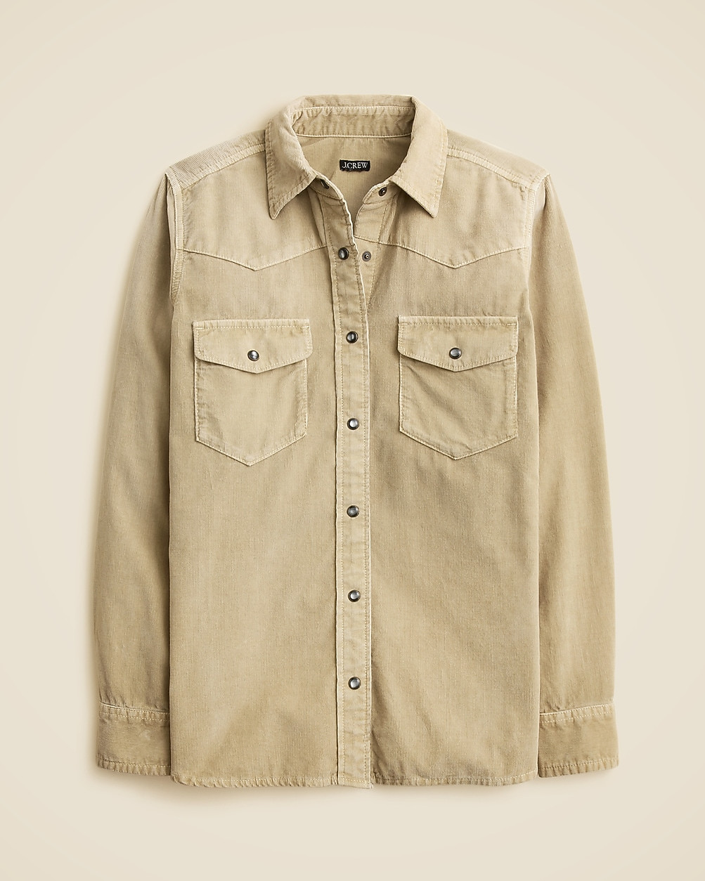 Jules western shirt in corduroy | J. Crew US