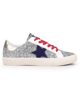 GRANDE - SILVER GLITTER MULTI Women's's Sneaker by Vintage Havana | Macy's