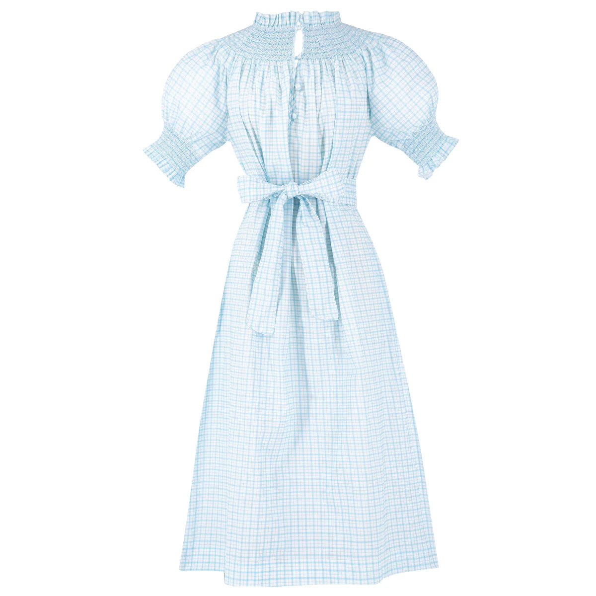 Women's Alice Dress - Amor Blue Gingham | Dondolo