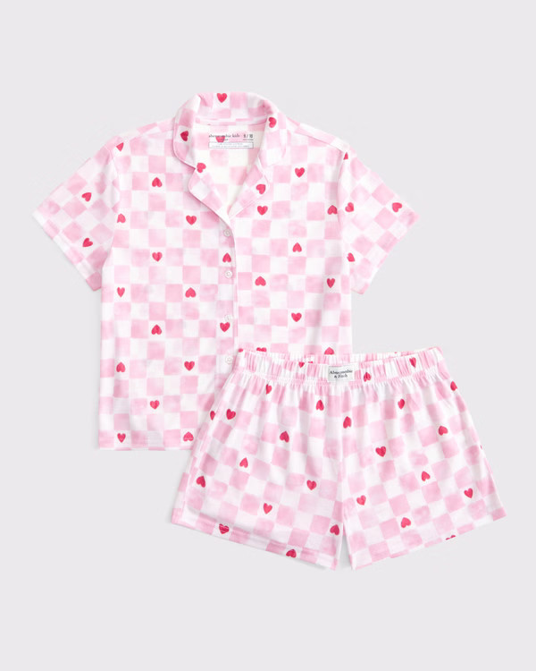 shorts pajama set | Abercrombie & Fitch (US)