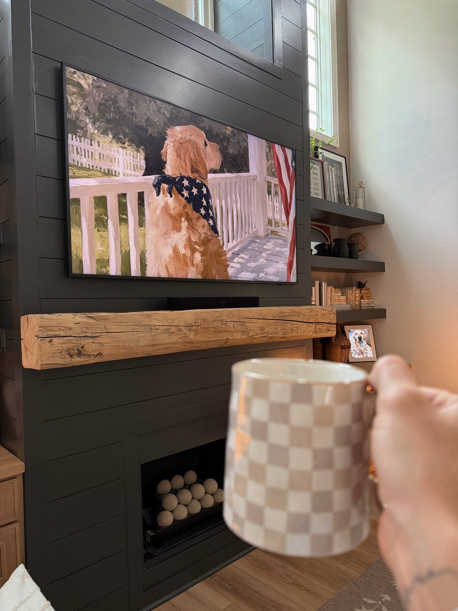 Festive frame tv art🇺🇸😍 the joy this brings me! So easy to elevate a space! 

Home decor / etsy / small shop / Holley Gabrielle / 4th of July

#LTKHome
