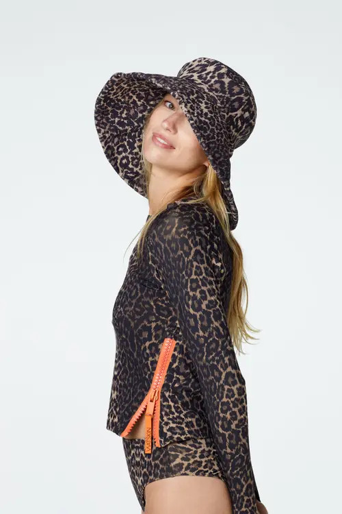 Watskin Sienna Hat in Leopard at Nordstrom | Nordstrom