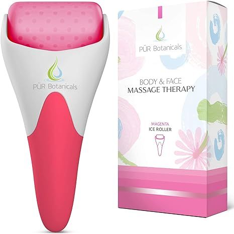 PUR Botanicals Magenta Ice Roller for Face and Eyes Puffiness Relief - Beauty Ice Face Roller Ski... | Amazon (US)