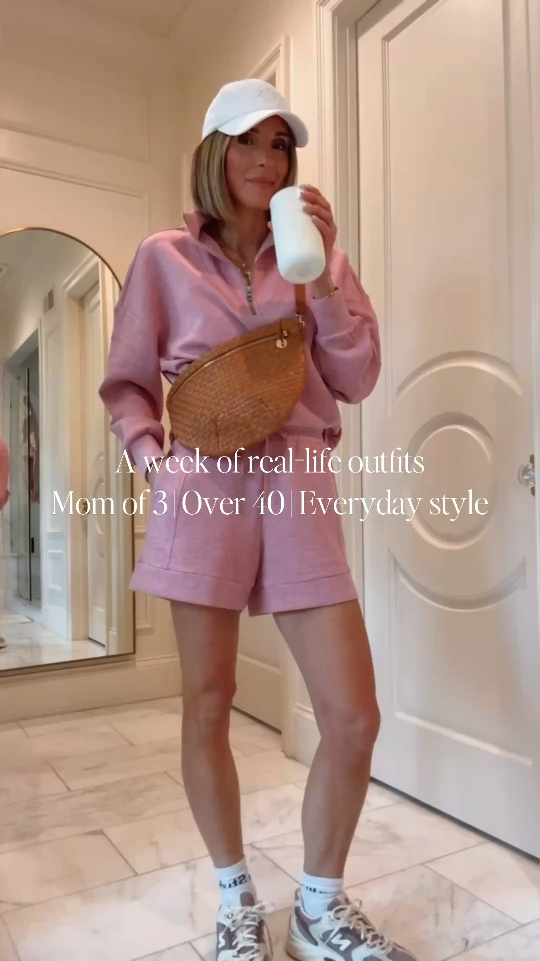 Casual spring mom outfit 